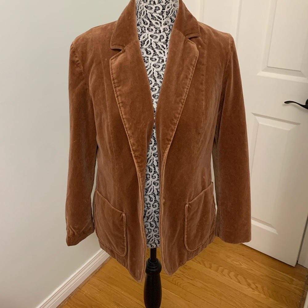 Vintage women’s brown blazer jacket